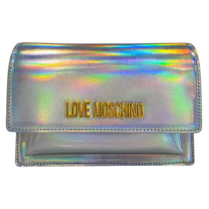 Love Moschino Silver Polyethylene Women Crossbody Bag, theFeinheit
