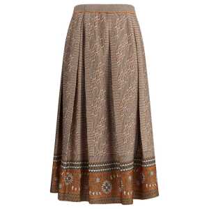 Valentino Knit lurex midi Skirt