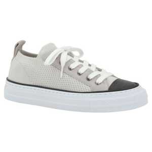 Brunello Cucinelli Mesh cotton and suede Sneakers