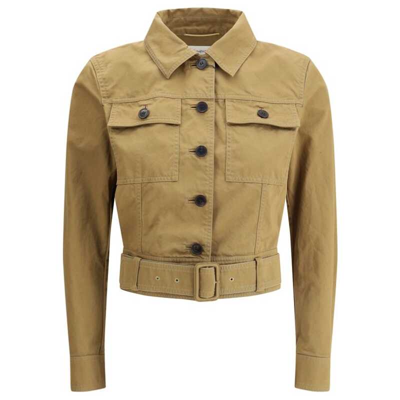 Saint Laurent Cotton cropped Jacket, theFeinheit