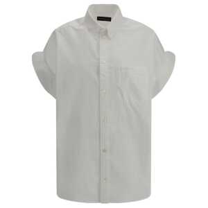 Balenciaga Oversized Shirt with short sleeves