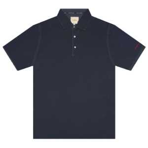 Tramarossa Blue Cotton Polo Shirt