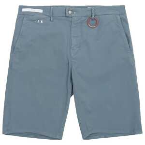 Tramarossa Light Blue Linen Men Short
