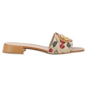 Valentino Garavani Cherry jacquard fabric Sandals