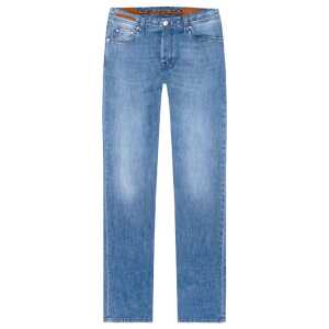 Tramarossa Blue Cotton Jeans & Pant