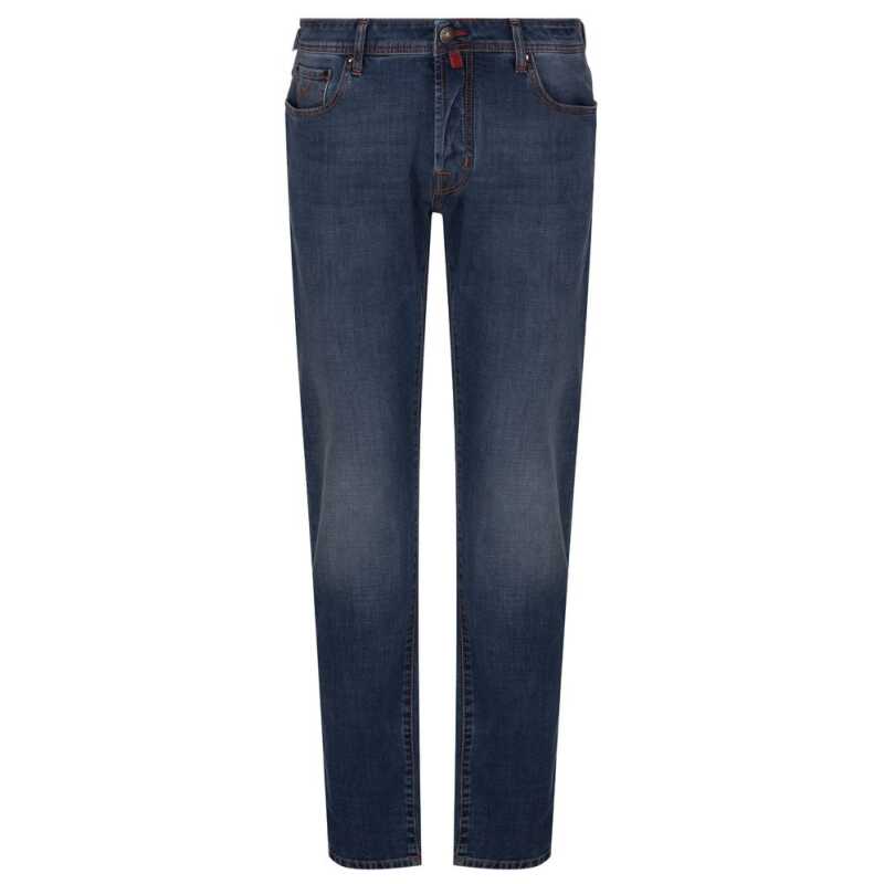 Jacob Cohen Blue Cotton Jeans &amp; Pant, theFeinheit