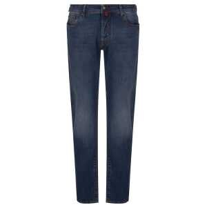 Jacob Cohen Blue Cotton Jeans & Pant
