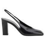 Prada Black Calf Leather Pumps