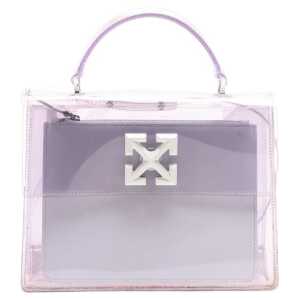 Off-White White Pvc Crossbody Bag