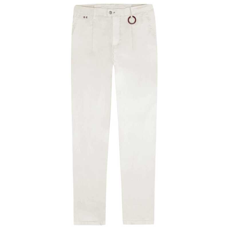 Tramarossa White Cotton Jeans &amp; Pant, theFeinheit