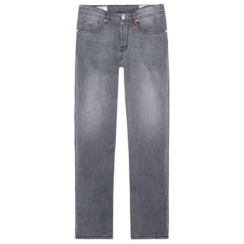 Tramarossa Gray Cotton Jeans &amp; Pant, theFeinheit