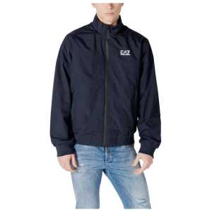 EA7 Emporio Armani Blue Polyamide Jacket