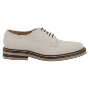 Brunello Cucinelli Suede Derby lace-up Shoes