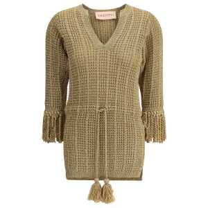 Valentino Lurex knit short Dress