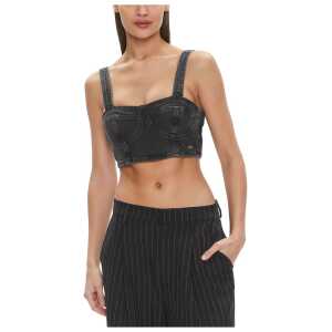Tommy Hilfiger Jeans Black Recycled Cotton Tops & T-Shirt