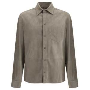 Brunello Cucinelli Suede Shirt