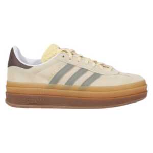 Adidas Cream Suede Leather Sneaker
