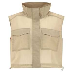 PINKO Cropped Gilet Jacket