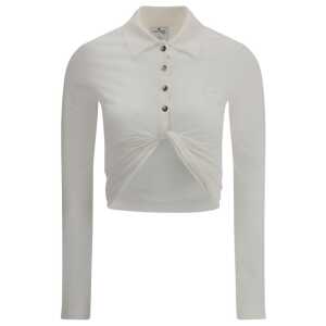 Courrėges Courrèges Polo with twisted detail