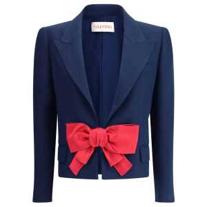 Valentino Single-breasted Blazer with bow