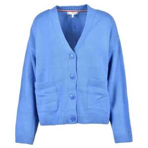 Tommy Hilfiger Blue Cotton Cardigan