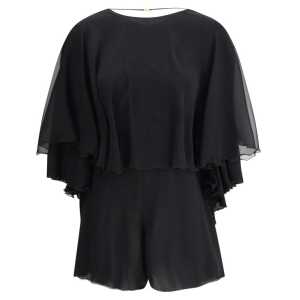 Saint Laurent Silk crepe Playsuit