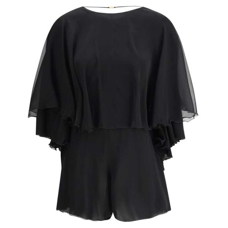 Saint Laurent Silk crepe Playsuit, theFeinheit