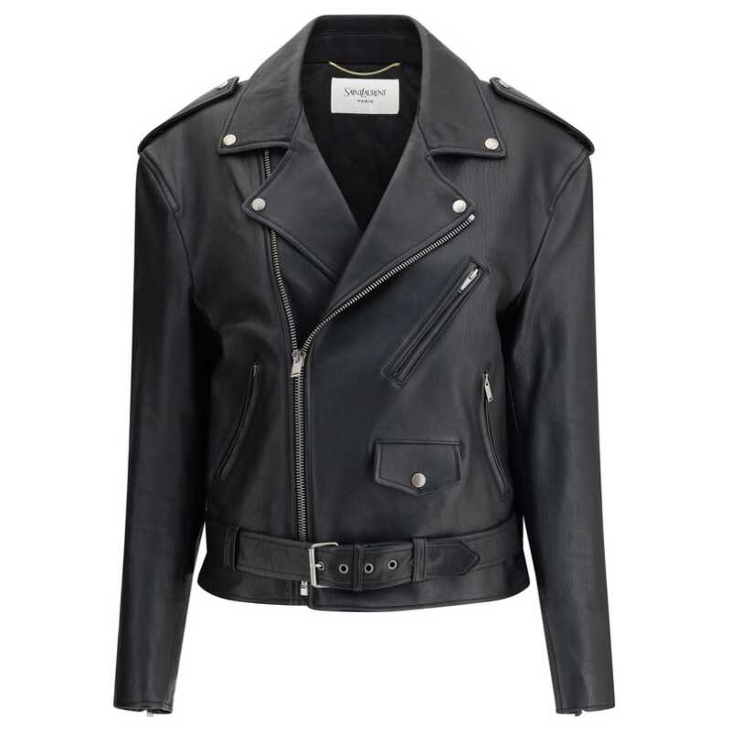 Saint Laurent Leather Jacket, theFeinheit