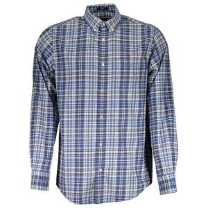 Gant Blue Cotton Men Shirt