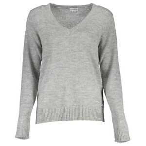 U.S. POLO ASSN. Silver Wool Women Sweater
