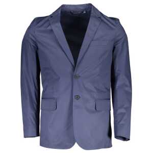 Gant Blue Cotton Men Jacket