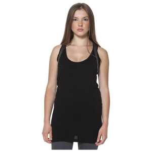 Fred Perry Black Polyester Unisex Tank