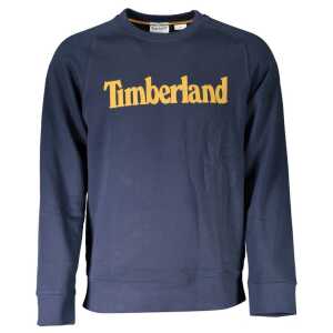 Timberland Blue Cotton Unisex Sweatshirt
