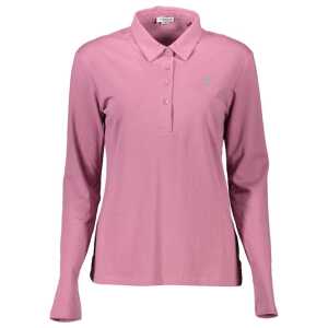 U.S. POLO ASSN. Pink Cotton Women Polo Shirt
