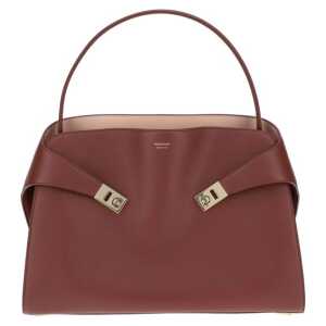 Ferragamo Leather Top Handbag