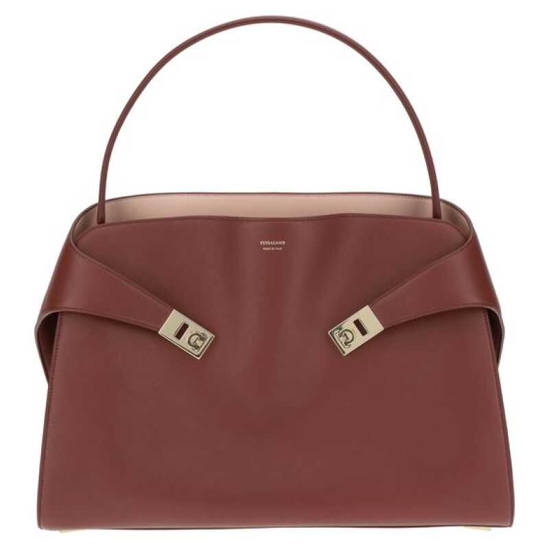 Ferragamo Leather Top Handbag, theFeinheit