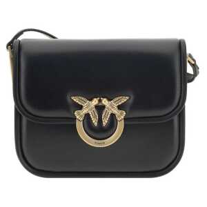 PINKO Love Leather Shoulder Bag
