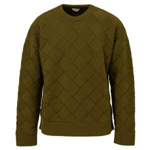 Bottega Veneta Green Wool Sweater