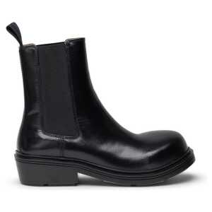 Bottega Veneta Black Leather Boot
