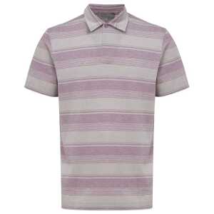 Canali Gray Cotton Polo Shirt