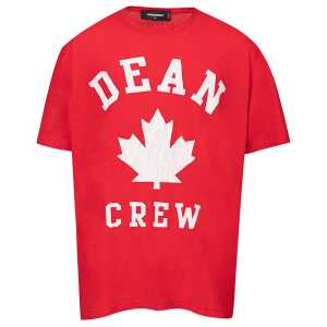 Dsquared² Red Cotton T-Shirt