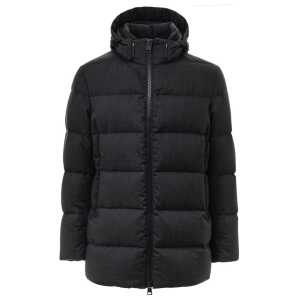 Herno Black Polyester Jacket
