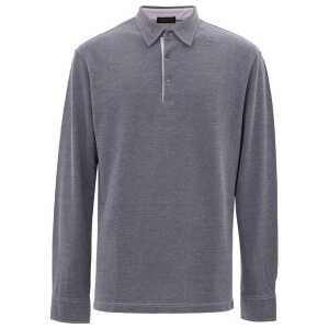 Corneliani Blue Cotton Polo Shirt