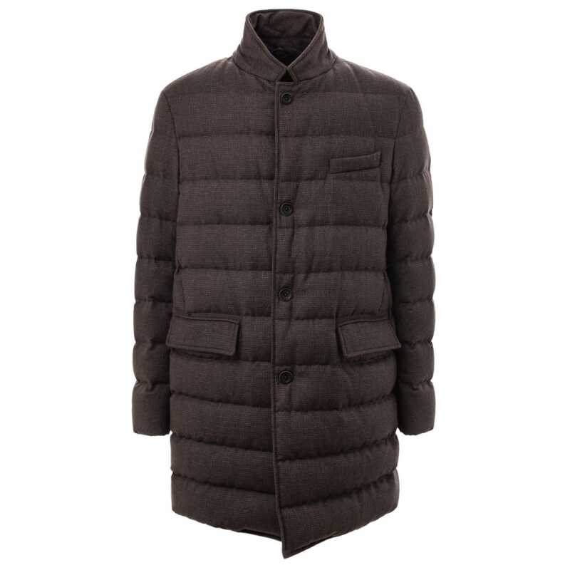 Herno Brown Wool Jacket, theFeinheit