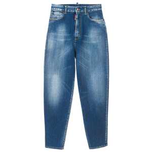 Dsquared² Blue Cotton Jeans & Pant