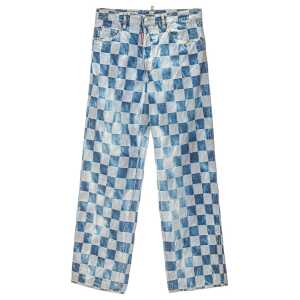 Dsquared² Blue Cotton Jeans & Pant