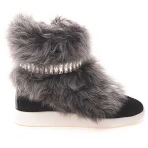 Giuseppe Zanotti Black Neoprene Sneaker