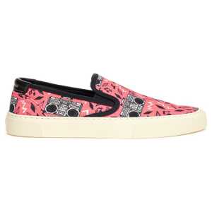 Saint Laurent Pink Cotton Sneaker