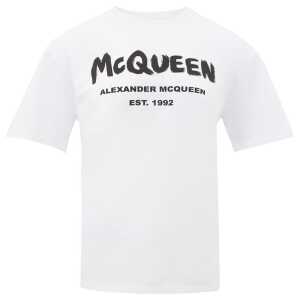 Alexander McQueen White Cotton Tops & T-Shirt