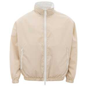 Armani Exchange Beige Polyamide Jacket for the Modern Man